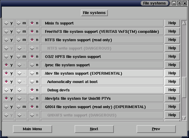 Device File System